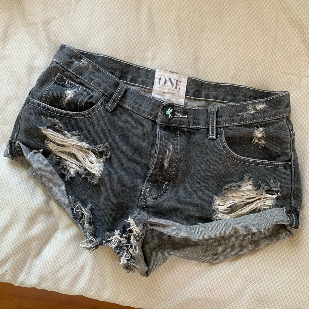 One Teaspoon Gray Bandits